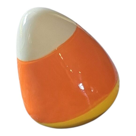 Mr. Halloween Ceramic Candy Corn With Faces Mr. Christmas Light Up Candy Corn - Picture 3 of 15